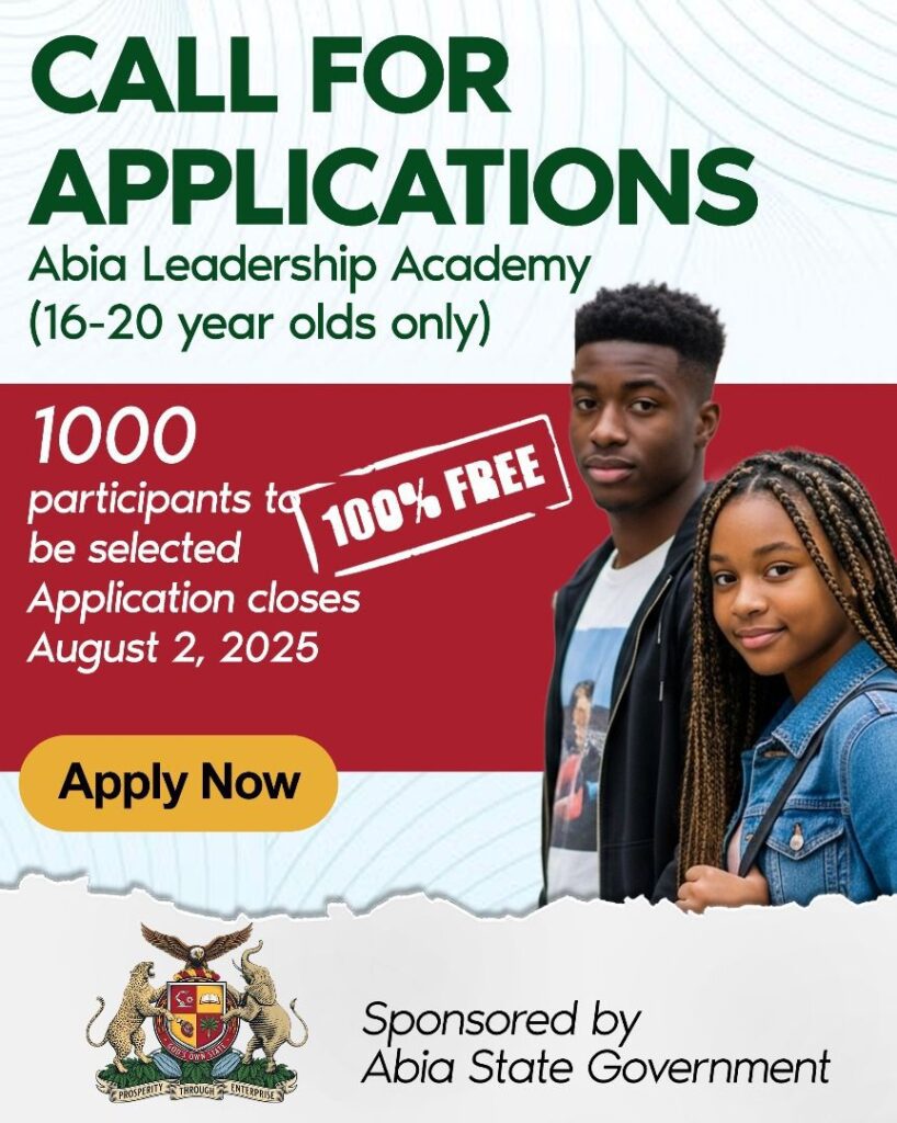 Abia Leadership Academy : Registration for Second Batch Begins Abia leadership Academy