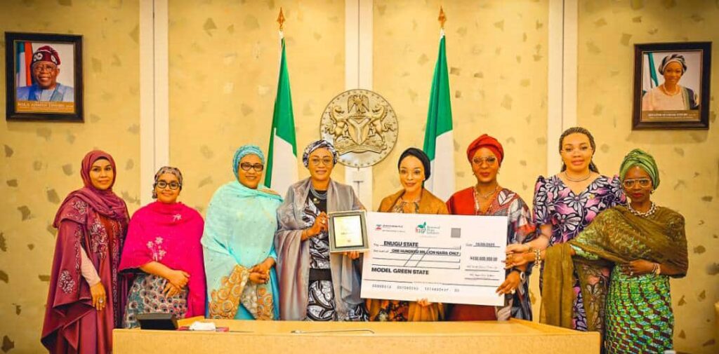 Enugu State Bags N100 Million Model Green State Award