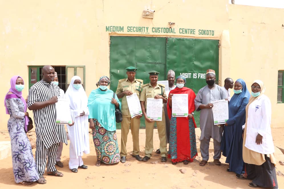 Heavy Security Presence as Kanu Arrives Sokoto Prisons