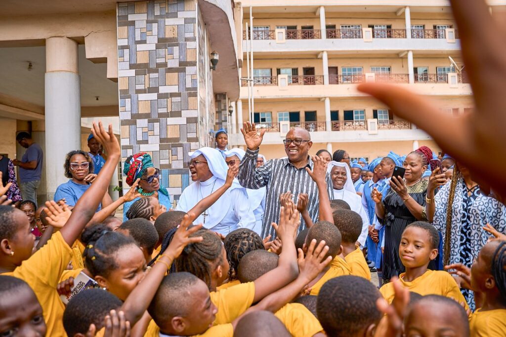 Obi Tours Anambra, Visits Immaculate Girls Model School, Nnewi, Immaculate Girls Model School, Nnewi,