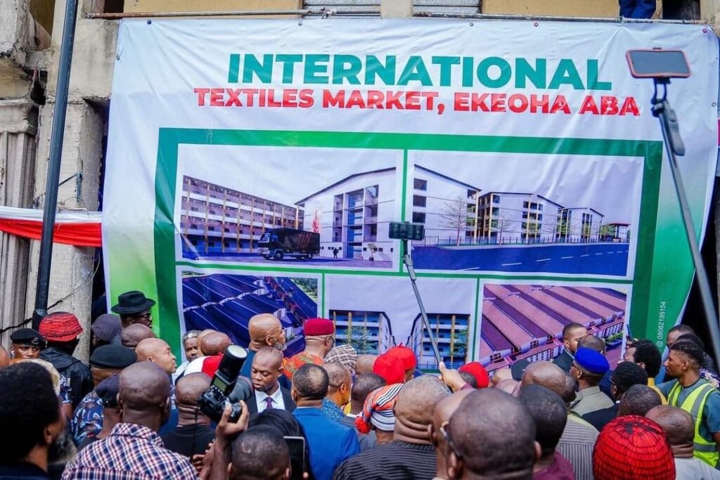 Full Construction Work on Ekeoha Textile Market Aba Begins Ekeoha Textile Market Aba