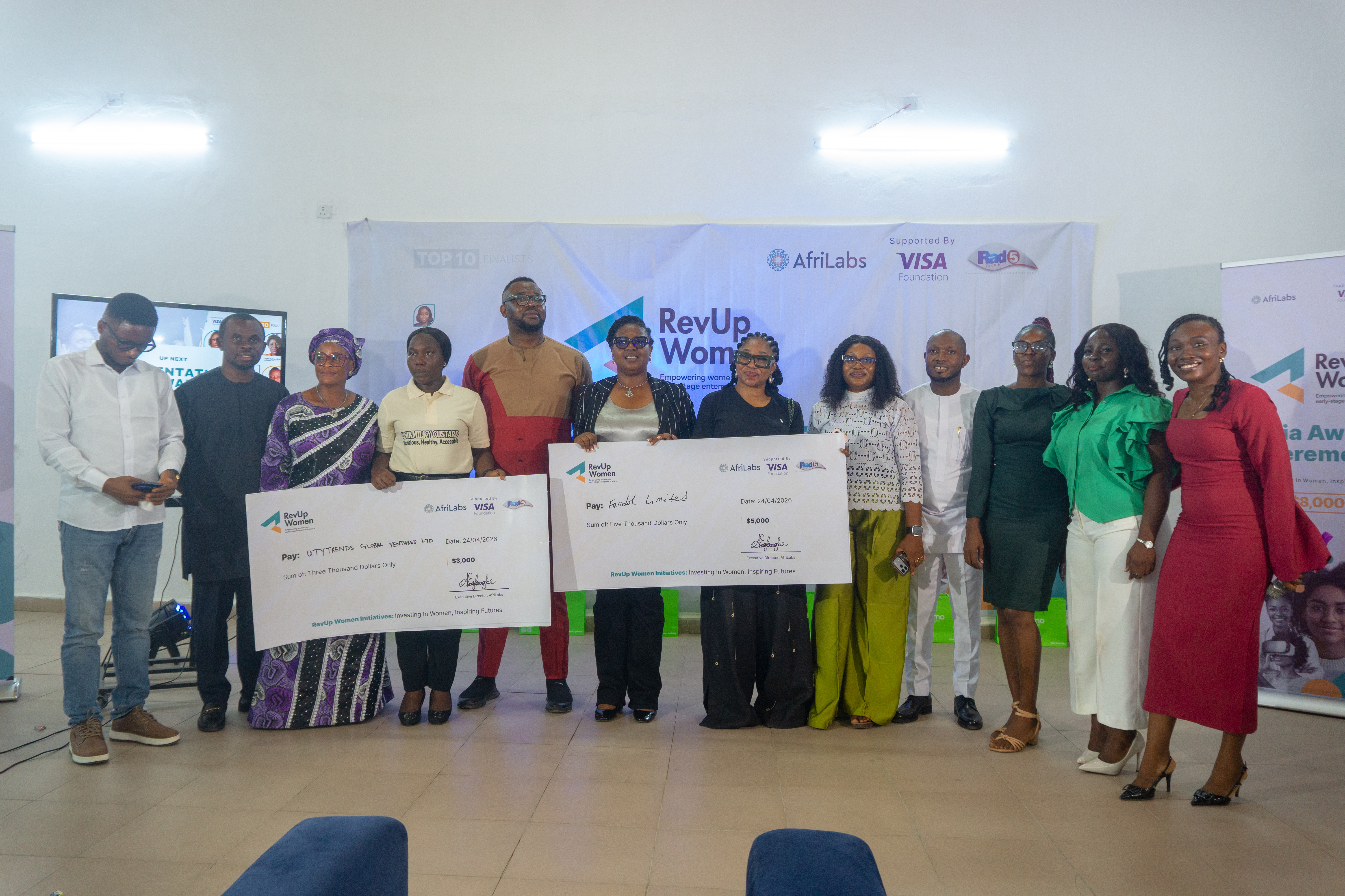 RevUP Women Initiative Empowers Two CEO’s with $8,000 in Aba