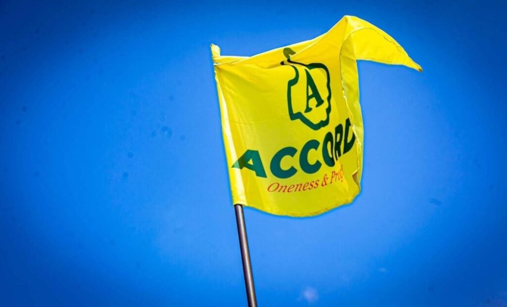 Accord Party Merges With LP To Support Otti’s Re-election Accord Party